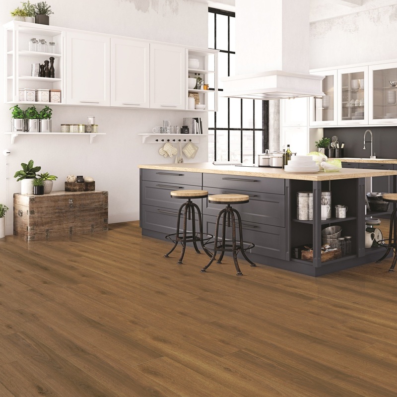 SYN Heritage Oak Luxury Vinyl Plank Flooring 6.5MM – 7.1 in. W X 48 in. L – $1.99/sq.ft
