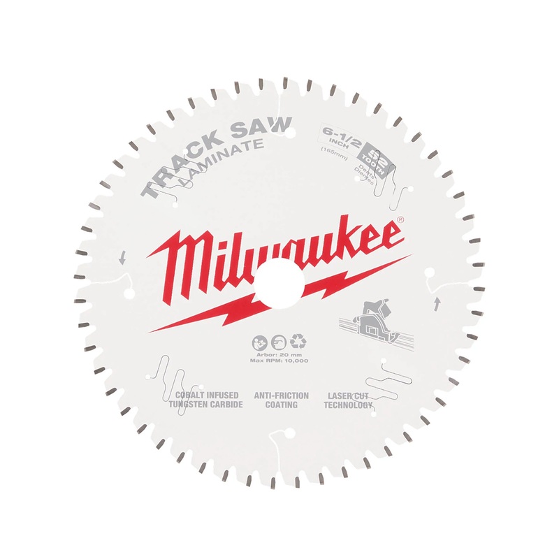 Milwaukee 48-40-0643 Track Saw Laminate Saw Blade 6-1/2x52T