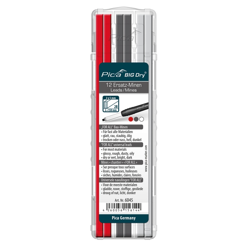 PICA Big-Dry Refill (Red/White/Grey, 12-Piece)