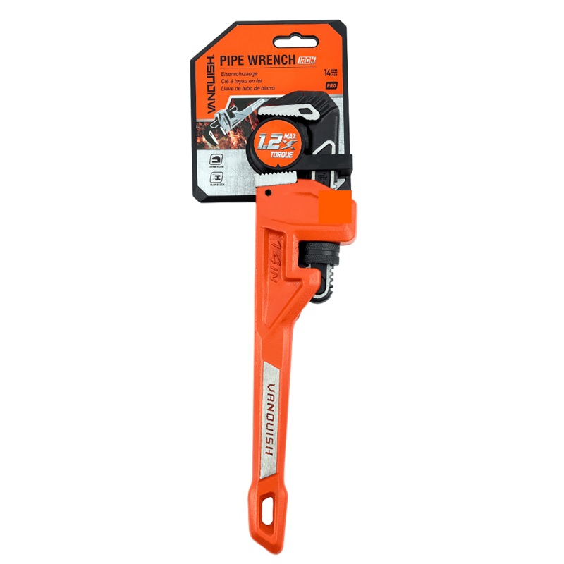 Vanquish 3631 Cast Iron Pipe Wrench 14-inch