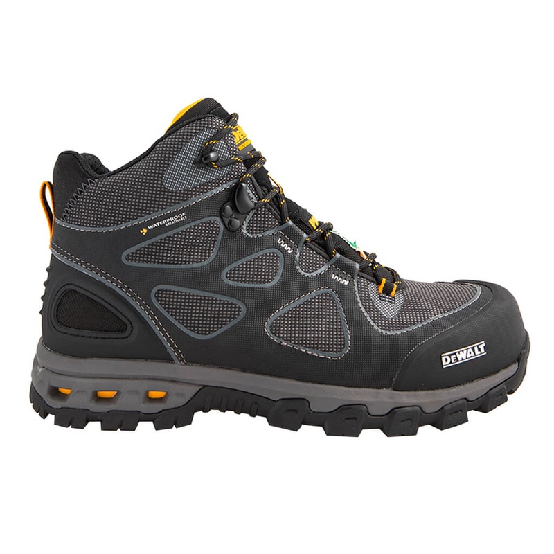 DEWALT DXWP27003W Men’s CSA Black Lithium Aluminum Toe Waterproof Athletic Safety Work Boots