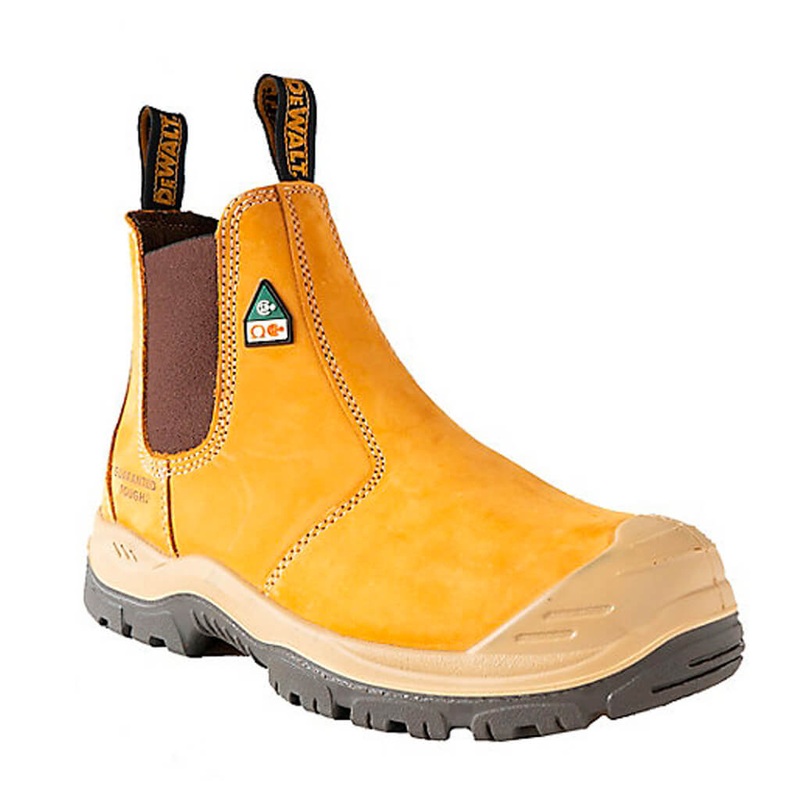 DEWALT DXWP28006W Men’s CSA Brown Wheat Nitrogen Steel Toe Slip-On Safety Work Boots