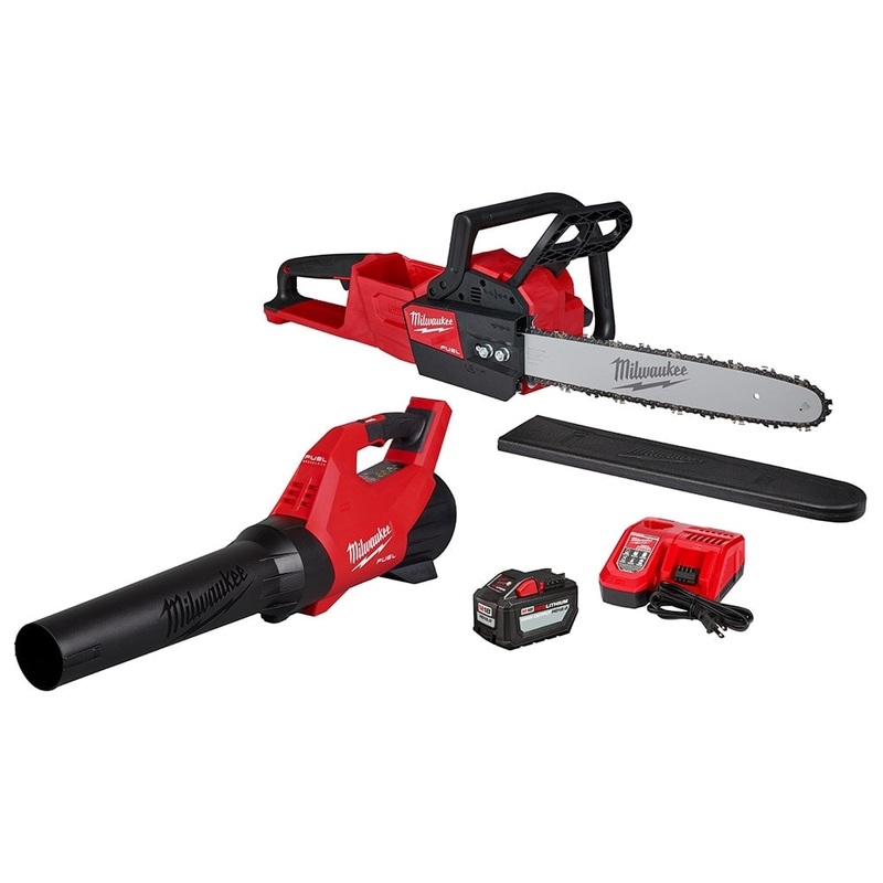 MILWAUKEE 2727-21HDB M18 FUEL Chainsaw Kit with Blower