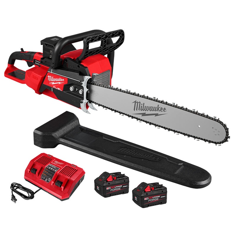 MILWAUKEE  2827-22 M18 FUEL 20 in. Dual Battery Chainsaw Kit