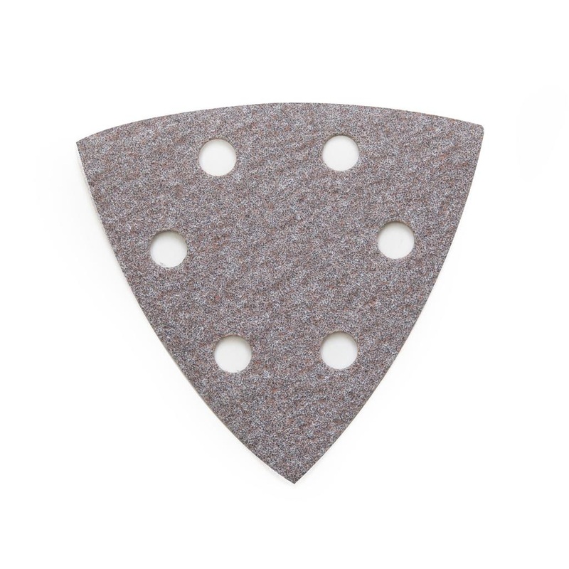 SaberCut 3-3/5 in 120 Hook & Loop Triangle Shape Multi-Tool Sandpaper