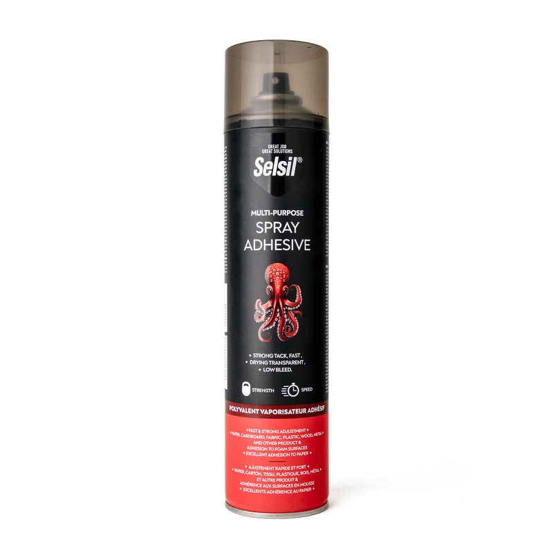 Selsil Multi-Purpose Spray Adhesive Glue 600 ml / 20 oz