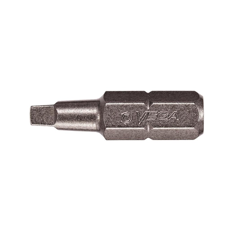 Vega 125R2A-DB25 #2 1 in S2 Modified Steel Square Tip Insert Driver Bit
