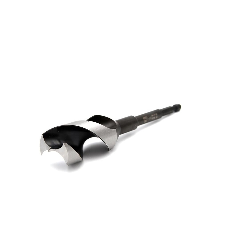 WoodOwl 00705 OverDrive 1-1/4 in 6-1/2 in High Carbon Steel Brad Point Auger Bit