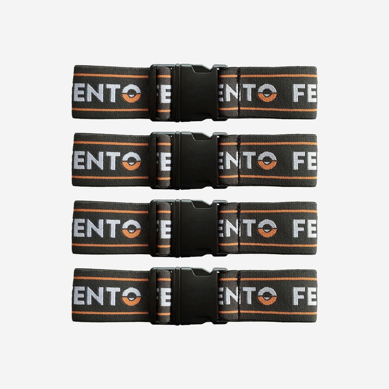Fento Max Elastic Clip Straps (4-Pack)