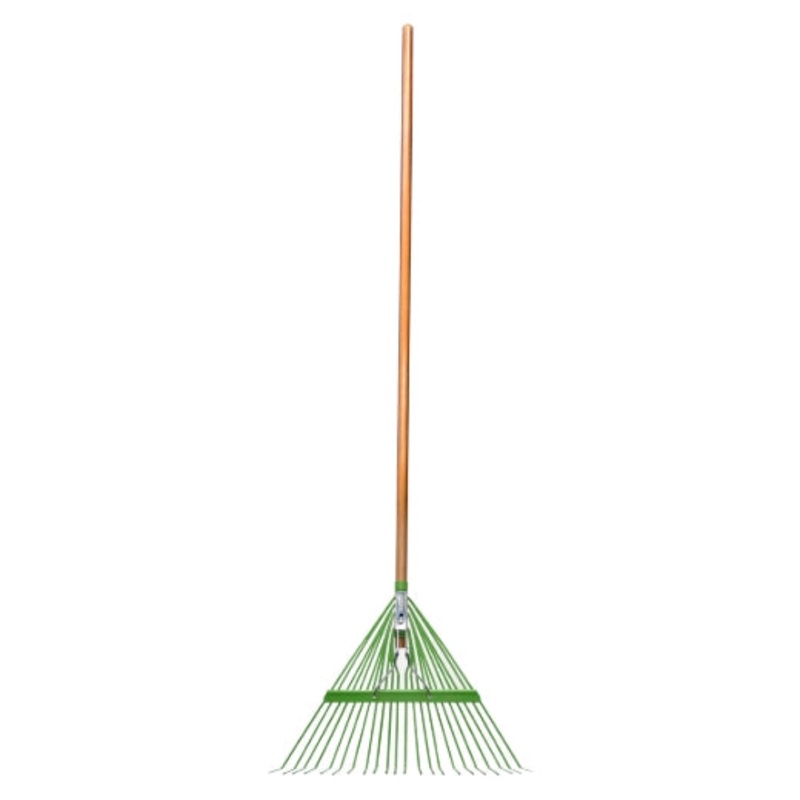 PROYARD 180036 FLEX-STEEL FAN LAWN RAKE 24 TINES 24